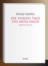 Buchcover Die vierzig Tage des Musa Dagh