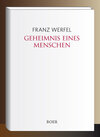 Buchcover Geheimnis eines Menschen