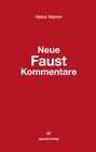 Buchcover Neue Faust Kommentare