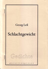 Buchcover Schlachtgewicht