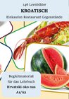 Buchcover 146 Lernbilder Kroatisch Einkaufen Restaurant Gegenstände