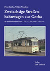 Buchcover Zweiachsige Straßenbahnwagen aus Gotha