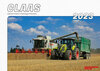 Buchcover Kalender 2023 – Claas Landmaschinen im Einsatz