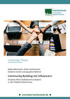 Buchcover Community Building mit Influencern