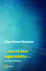 Buchcover ...was ich dazu sagen möchte...