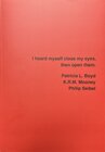 Buchcover I heard myself close my eyes, then open them. - Patricia L. Boyd, K.R.M. Mooney, Philip Seibel