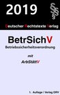 Buchcover Betriebssicherheitsverordnung