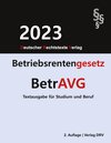 Buchcover Betriebsrentengesetz - BetrAVG