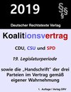 Buchcover Koalitionsvertrag