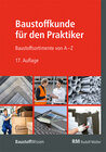 Buchcover Baustoffkunde für den Praktiker