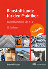Buchcover Baustoffkunde für den Praktiker - E-Book (PDF)