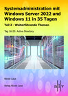 Buchcover Systemadministration mit Windows Server 2022 und Windows 11 in 35 Tagen