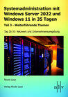 Buchcover Systemadministration mit Windows Server 2022 und Windows 11 in 35 Tagen