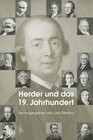 Buchcover Herder und das 19. Jahrhundert /Herder and the Nineteenth Century