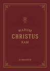 Buchcover Warum Christus kam