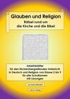 Buchcover Glauben und Religion