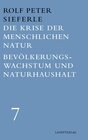Buchcover Die Krise der menschlichen Natur / Bevölkerungswachstum und Naturhaushalt