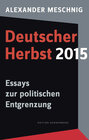 Buchcover Deutscher Herbst 2015