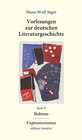 Buchcover Vorlesungen zur deutschen Literaturgeschichte, Band X Boheme / Expressionismus