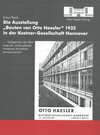 Buchcover Die Ausstellung "Bauten von Otto Haesler" 1932 in der Kestner-Gesellschaft Hannover