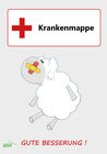 Buchcover GSV Krankenmappe für die Grundschule Edgar, das Schaf - grau