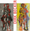 Buchcover Dirk Becker, Malerei und Skulptur