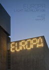 Buchcover EUROPA Lichtinstallation