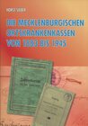 Buchcover DIE MECKLENBURGISCHEN ORTSKRANKENKASSEN VON 1883 BIS 1945