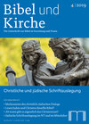 Buchcover Bibel und Kirche / Christliche und jüdische Schriftauslegung