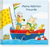 Buchcover Freundebuch | Freundschaftsbuch Meer von Annet Rudolph vorgefertigte Seiten zum Ausfüllen
