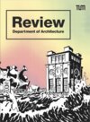 Buchcover Review Department of Architecture