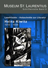 Buchcover Lesefrüchte - Holzschnitte zur Literatur. Heinz Kiwitz 1910-1938