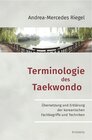 Buchcover Terminologie des Taekwondo