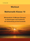 Buchcover Workout Mathematik Klasse 10