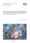 Buchcover Kompetenzmanagement für die Digitalisierung und Automatisierung in der Automobillogistik
