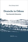 Buchcover Deutsche in Odessa