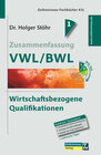 Buchcover Zusammenfassung VWL/BWL