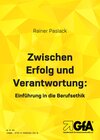 Buchcover Zwischen Erfolg und Verantwortung