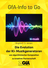 Buchcover Die Evolution der KI-Musikgeneratoren