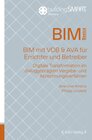 Buchcover BIM mit VOB & AVA für Errichter und Betreiber