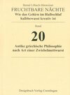 Buchcover Fruchtbare Nächte - Wie das Gehirn im Halbschlaf halbbewußt kreativ ist