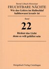 Buchcover Fruchtbare Nächte - Wie das Gehirn im Halbschlaf halbbewusst kreativ ist