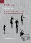 Buchcover Geschichten der Künstlichen Intelligenz in der Bundesrepublik Deutschland