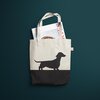 Buchcover Jutebeutel: Der Dackel Shopper