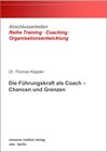 Buchcover Die Führungskraft als Coach – Chancen und Grenzen