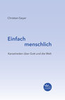 Buchcover Einfach menschlich