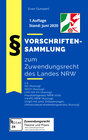 Buchcover Vorschriftensammlung zum Zuwendungsrecht des Landes NRW