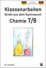 Buchcover Chemie 7/8, Klassenarbeiten direkt aus dem Gymnasien mit Lösungen