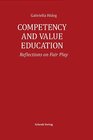 Buchcover COMPETENCY AND VALUE EDUCATION