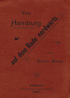 Buchcover Von Hamburg auf dem Rade nordwärts